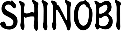 Shinobi logo for Sega Master System
